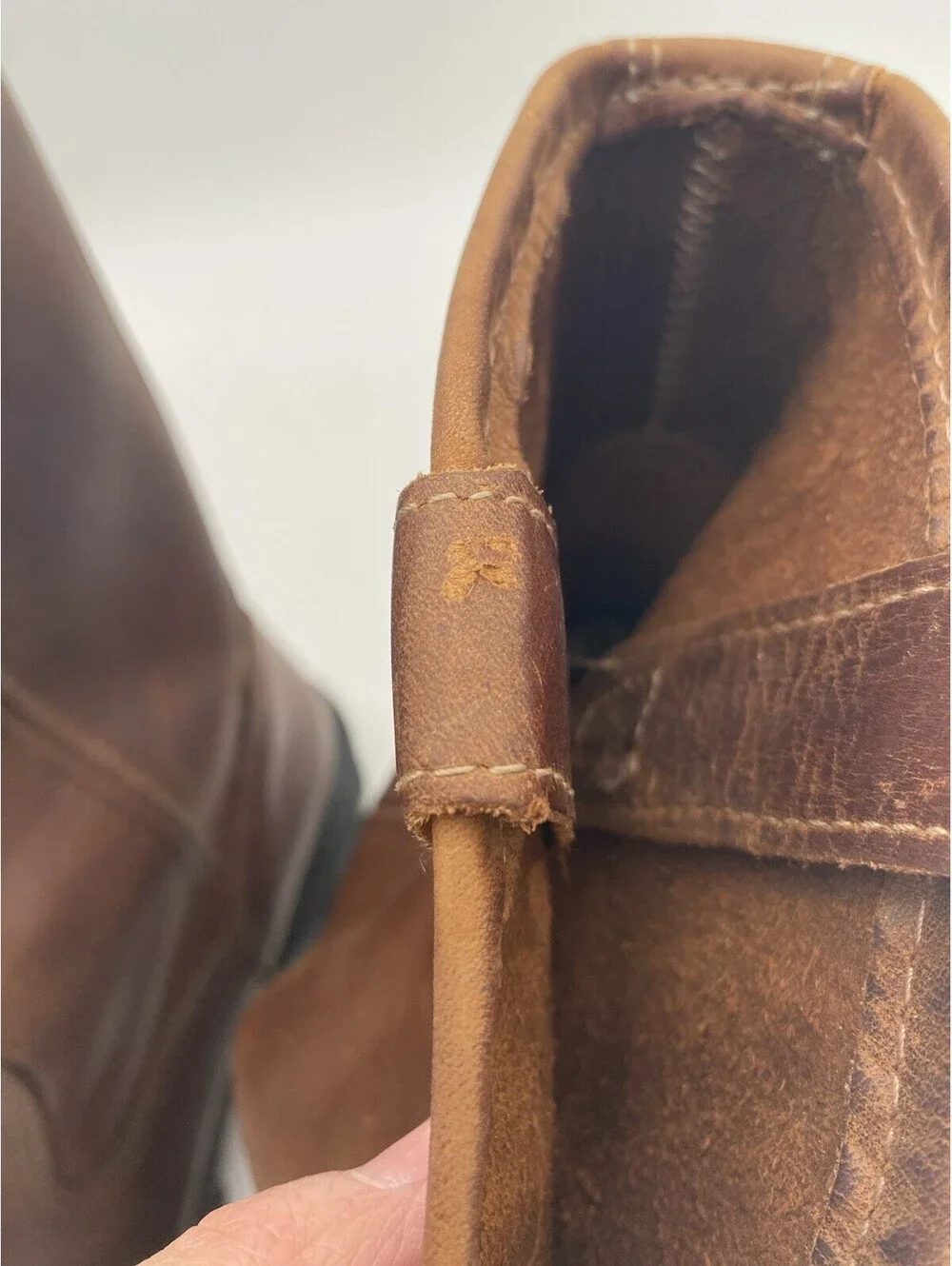 Wolverine MultiShox Men's Size 10 M Brown Leather Work Boots - Y2K